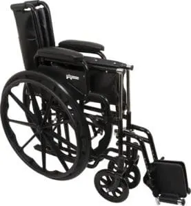 Probasics K1 Lightweight Manual Wheelchair Folded