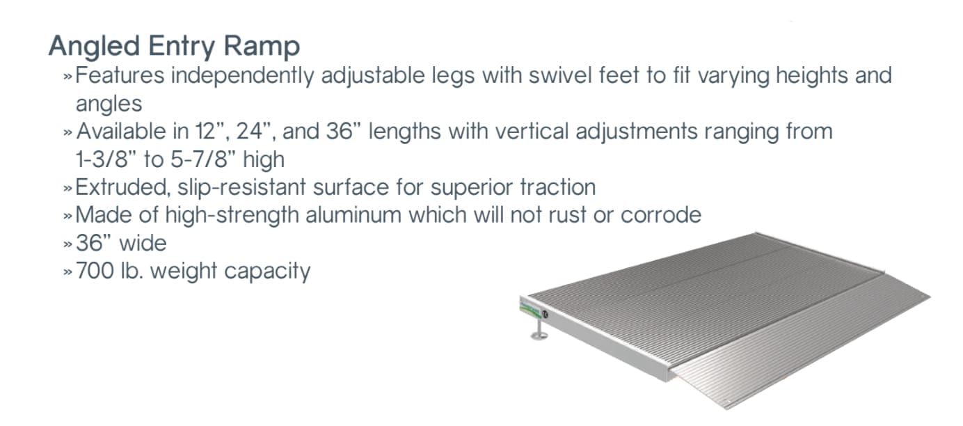 EZAccess Transitions® Threshold Ramps American Medical Supplies