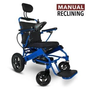 MAJESTIC IQ-8000 Manual Reclining Folding Electric Wheelchair