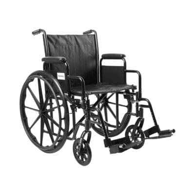 Mckesson 20" High Strength Manual Wheelchair