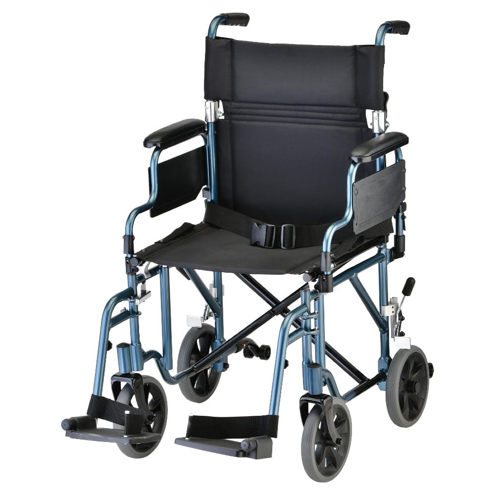Nova Lightweight Transport Chair with Removeable Desk Arms